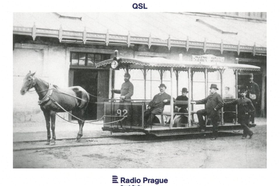 Pferdebahn in Prag (Foto: Verkehrsbetriebe der Hauptstadt Prag) Pferdebahn in Prag (Foto: Verkehrsbetriebe der Hauptstadt Prag)