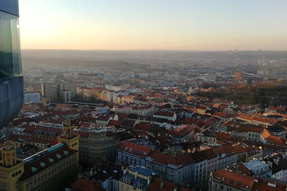 Blick vom Fernsehturm | Foto: Štěpánka Budková, Radio Prague International Blick vom Fernsehturm | Foto: Štěpánka Budková, Radio Prague International