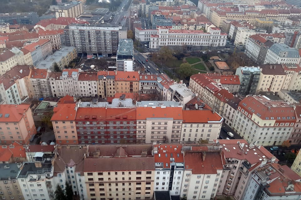 Blick vom Fernsehturm | Foto: Lenka Žižková, Radio Prague International Blick vom Fernsehturm | Foto: Lenka Žižková, Radio Prague International