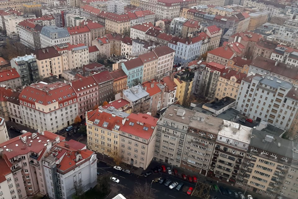 Blick vom Fernsehturm | Foto: Lenka Žižková, Radio Prague International Blick vom Fernsehturm | Foto: Lenka Žižková, Radio Prague International