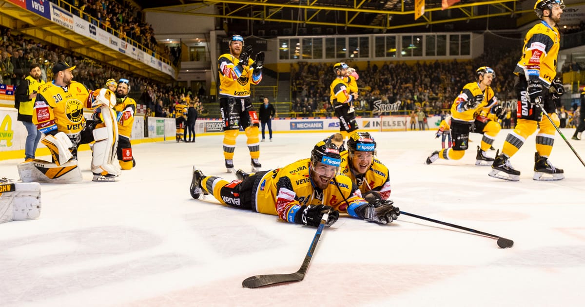 EishockeyLiga startet in die Playoffs Kladno steigt ab